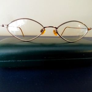 Y2K Eyeglasses with clip on sunglasses
